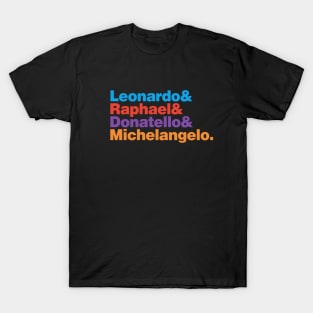 TMNT List T-Shirt